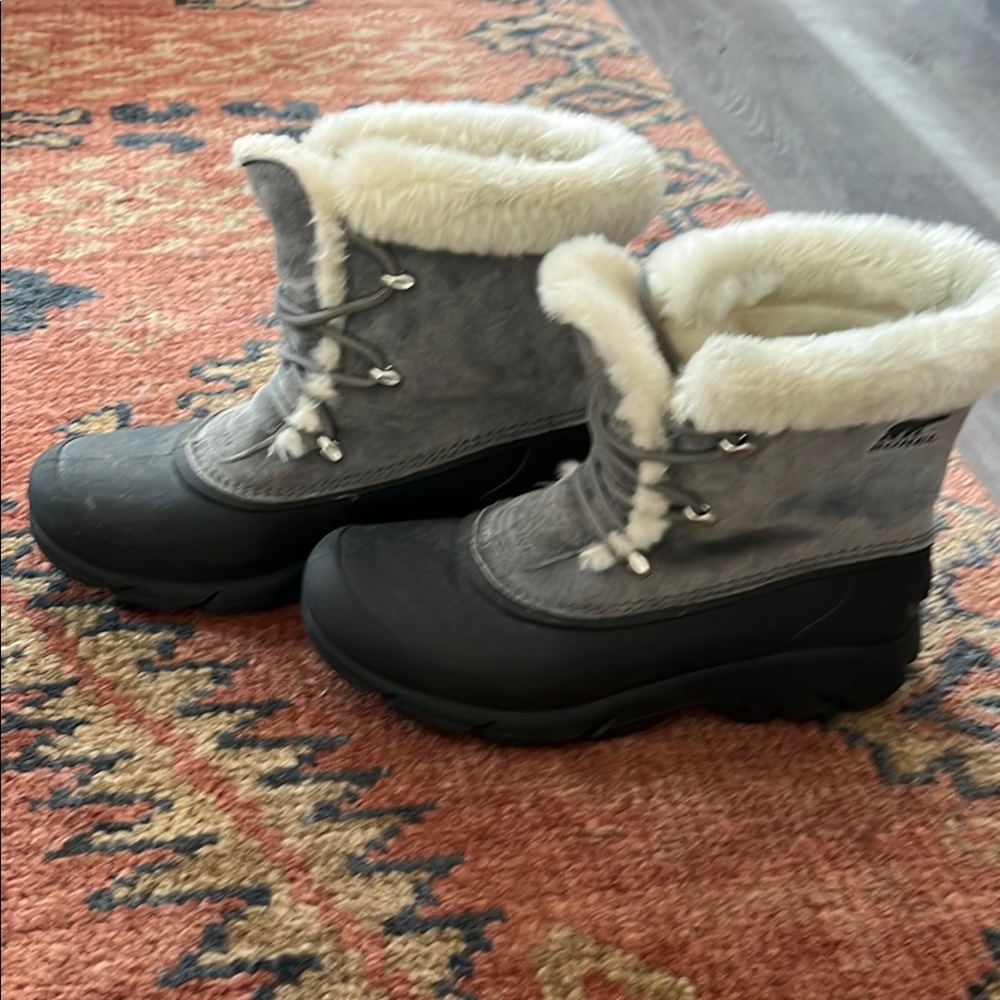 Sorel Winter Boots with Faux Fur